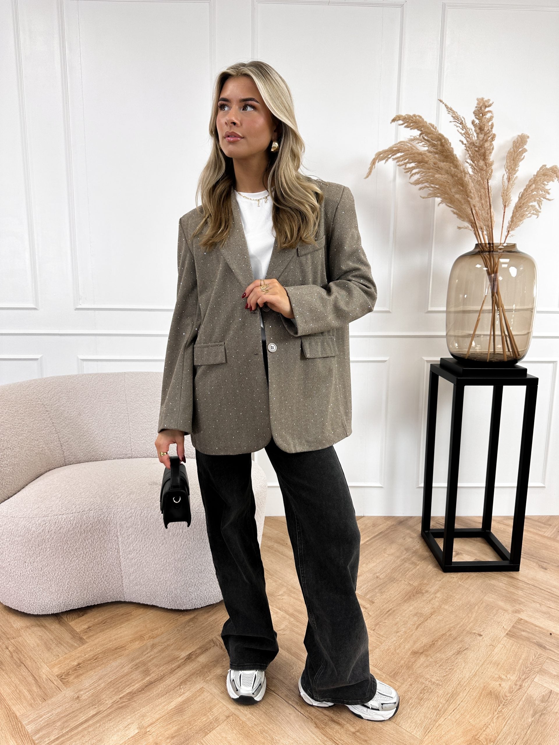 Women’s Asymmetrical Blazer