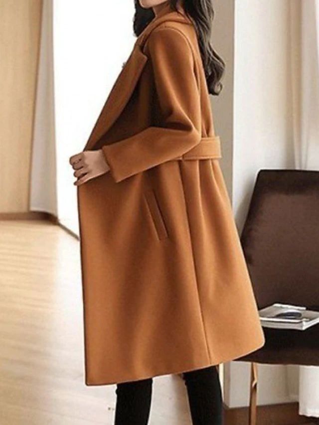 Women's Belted Winter Coat