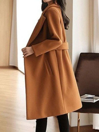 Women's Belted Winter Coat