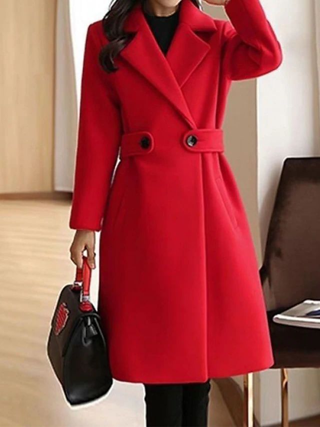 Women's Belted Winter Coat