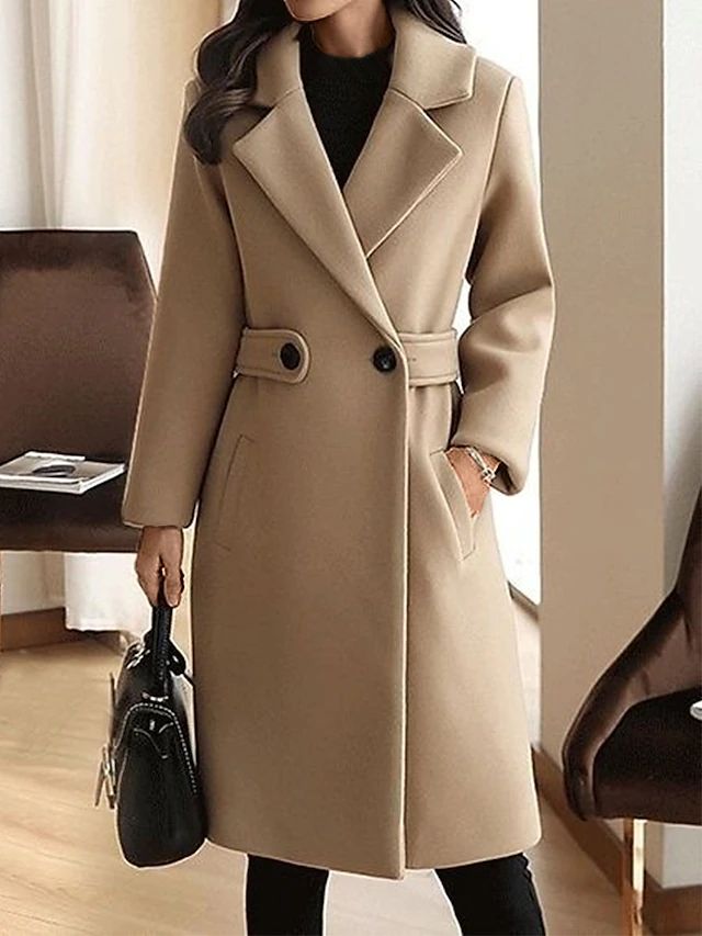 Women's Belted Winter Coat