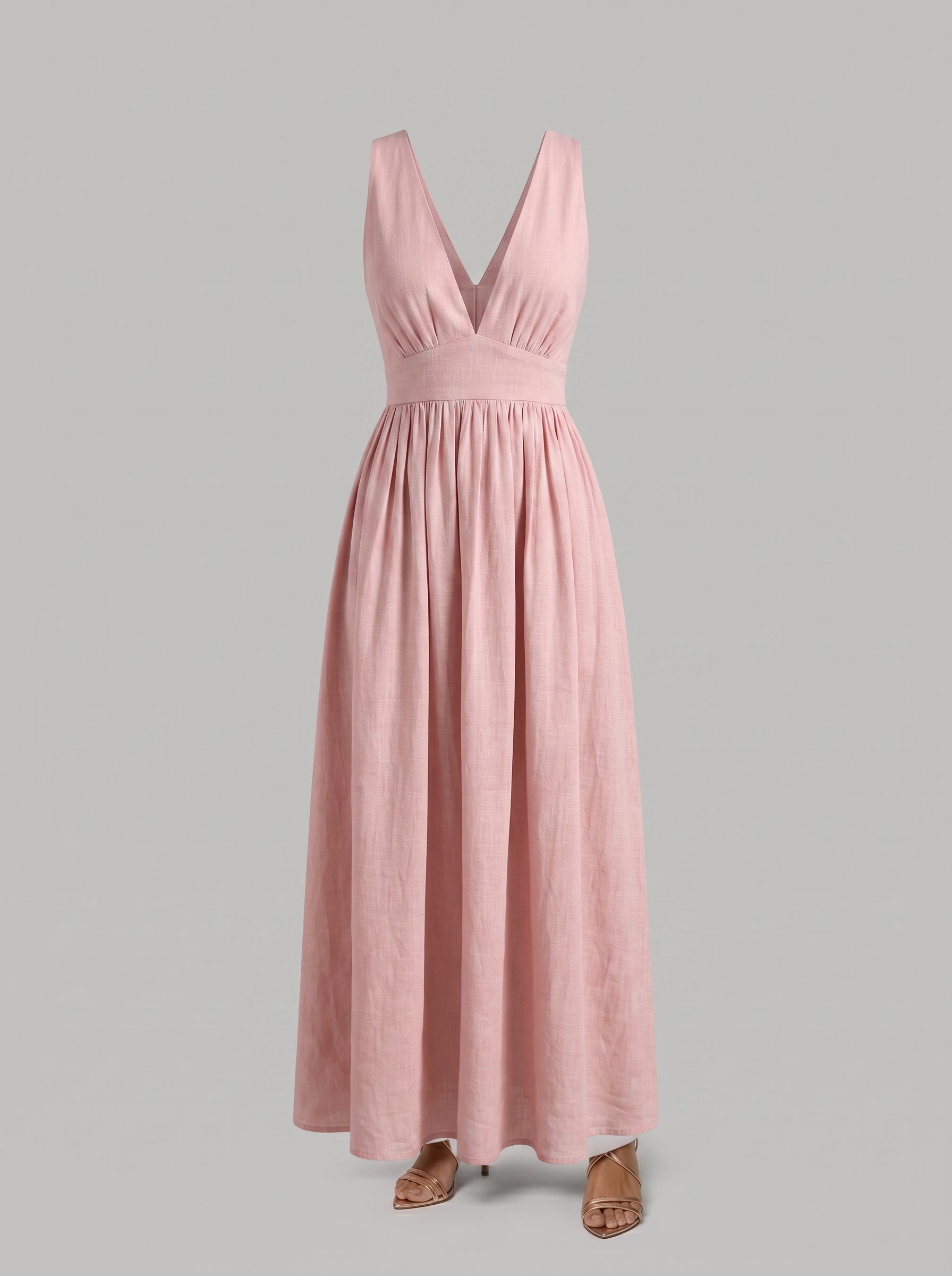 Women's Boho Halter Maxi Dress for Summer