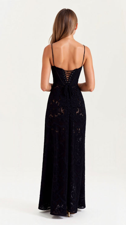 Women's Bustier Maxi Dress for Special Occasions