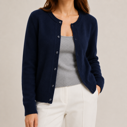 Women's Button-Front Long Cardigan Sweater