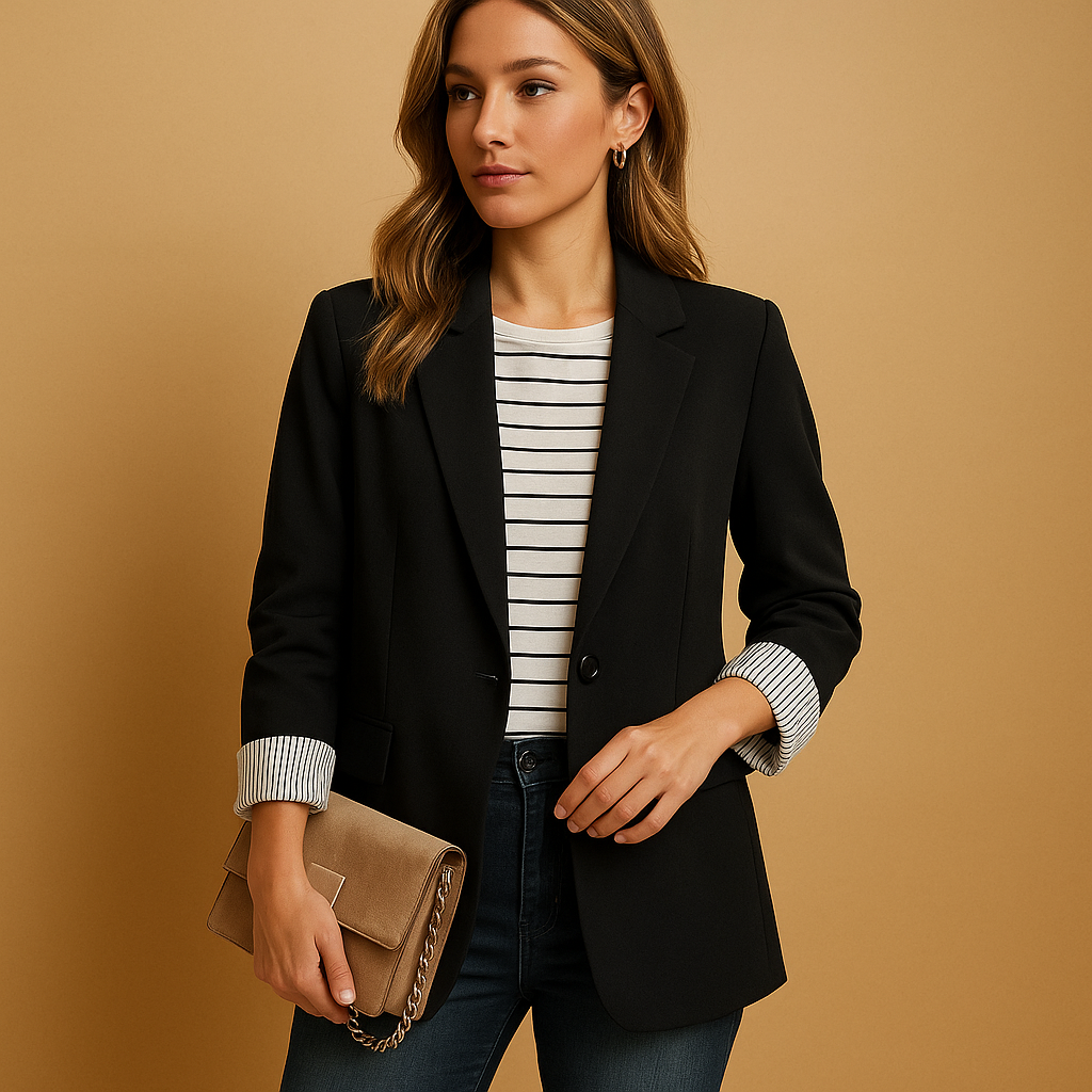 Women's Casual Long Sleeve Blazer