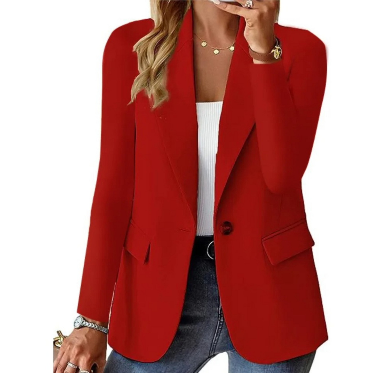 Women's Casual Long Sleeve Blazer