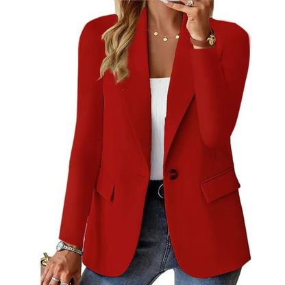 Women's Casual Long Sleeve Blazer