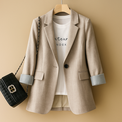 Women's Casual Long Sleeve Blazer