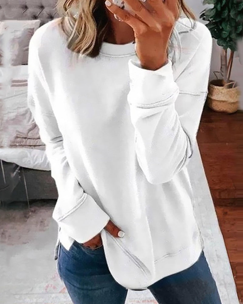Women's Casual Long Sleeve Sweater