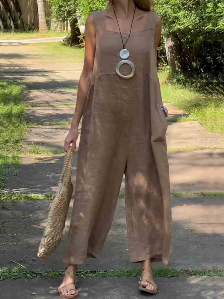 Women's Casual Loose Jumpsuit