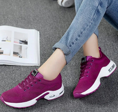 Women's Casual Sneakers with Ergonomic Footbed