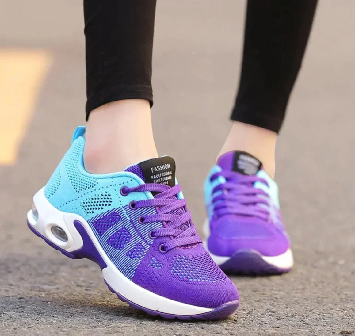Women's Casual Sneakers with Ergonomic Footbed