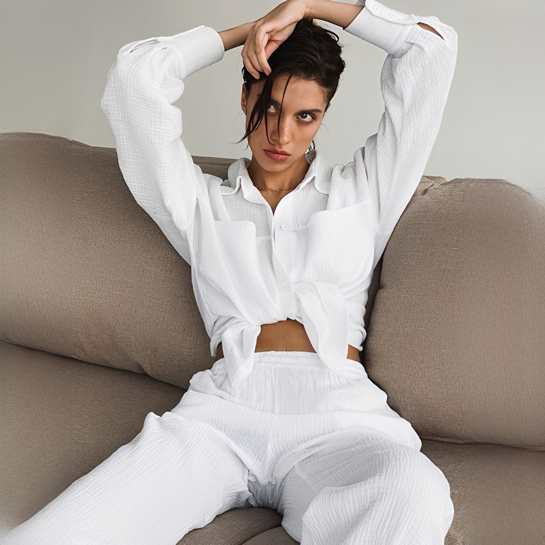 Women's Casual Trousers Set for Everyday Wear