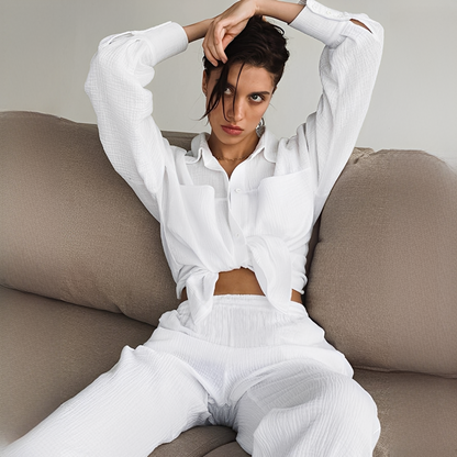 Women's Casual Trousers Set for Everyday Wear
