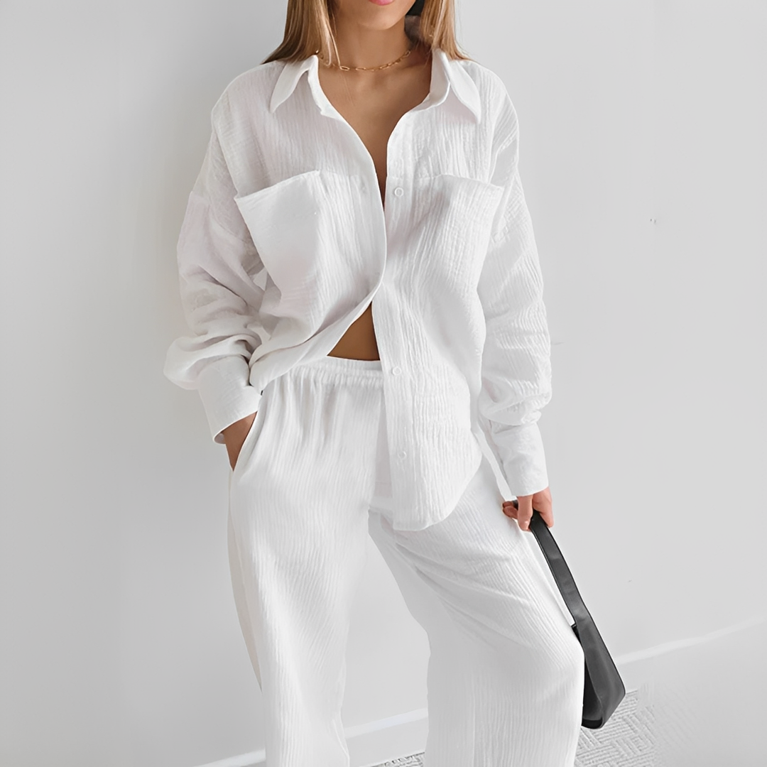 Women's Casual Trousers Set for Everyday Wear