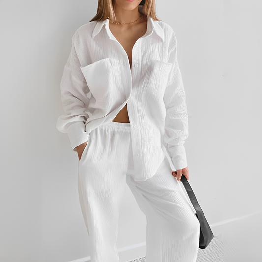 Women's Casual Trousers Set for Everyday Wear