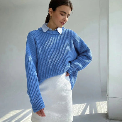 Women's Chunky Knit Oversized Sweater
