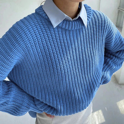 Women's Chunky Knit Oversized Sweater