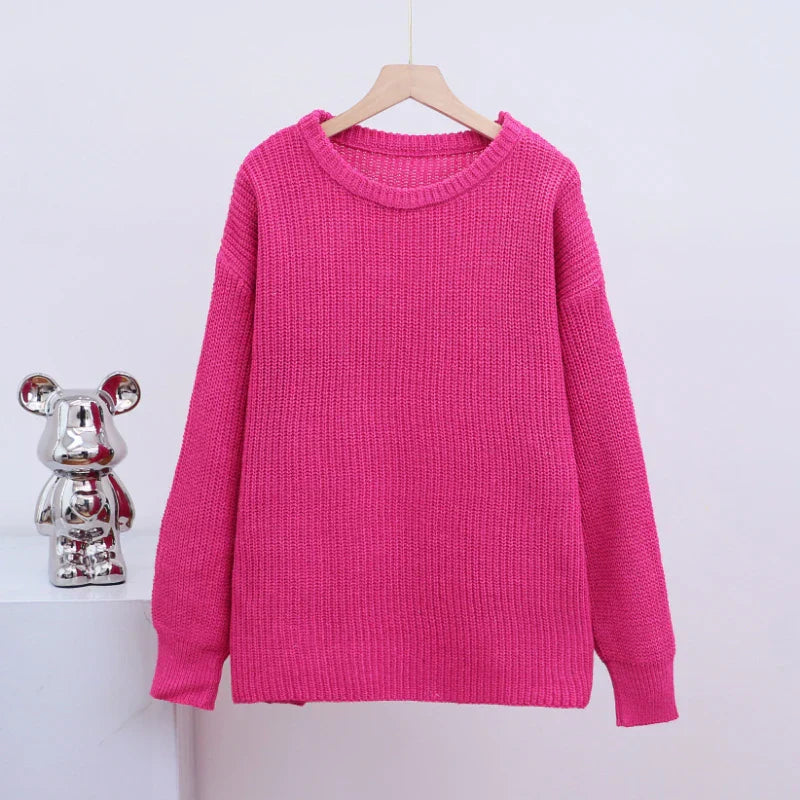Women's Chunky Knit Oversized Sweater