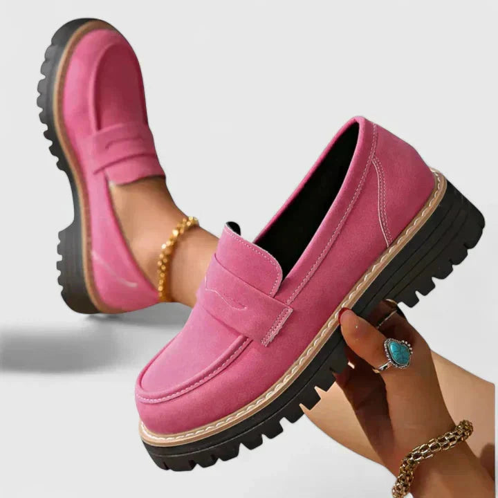 Women's Classic Loafers with Cushioned Insole