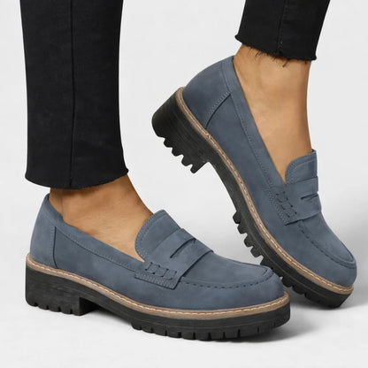 Women's Classic Loafers with Cushioned Insole