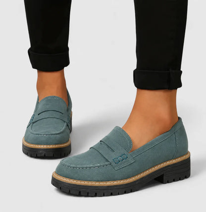 Women's Classic Loafers with Cushioned Insole