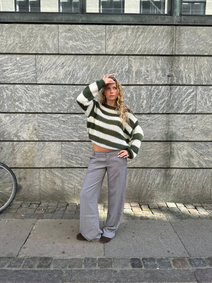 Women's Cozy Striped Sweater