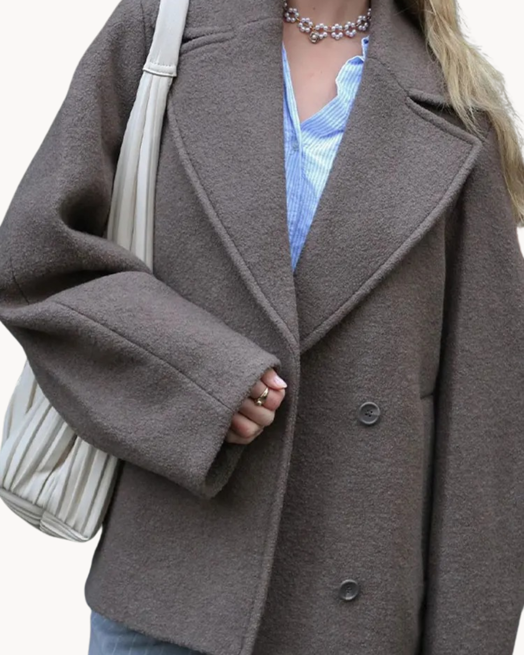 Women's Double Breasted Coat