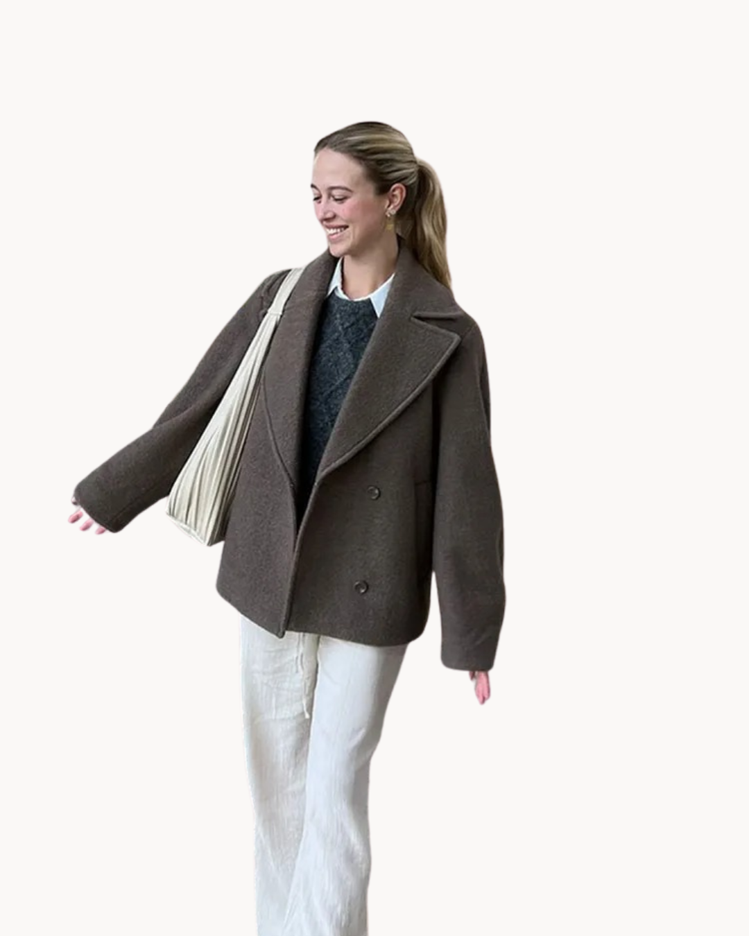 Women's Double Breasted Coat