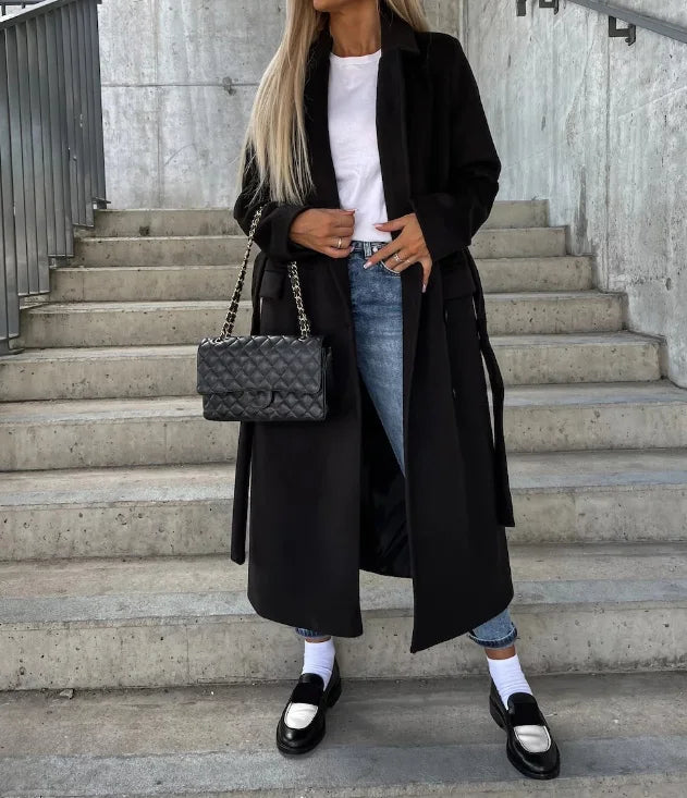 Women's Double-Breasted Winter Coat