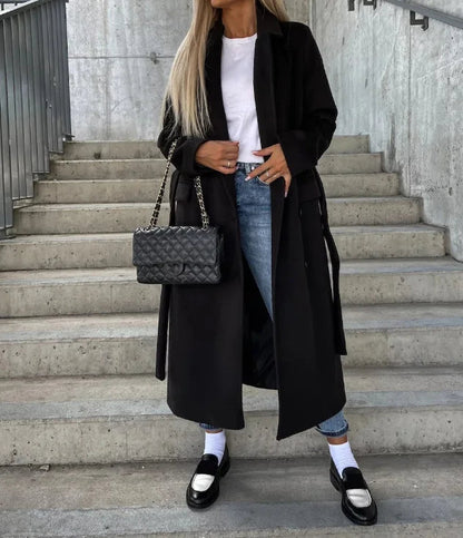 Women's Double-Breasted Winter Coat