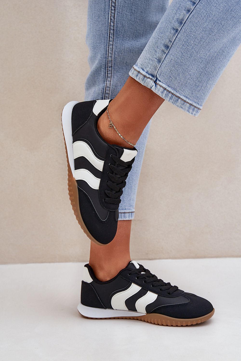 Women's Eco-Faux Leather Sneakers