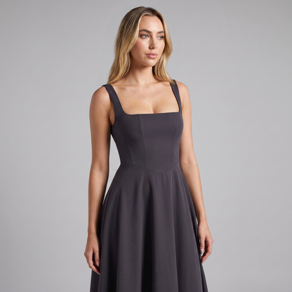 Women’s Elegant A-Line Maxi Summer Dress