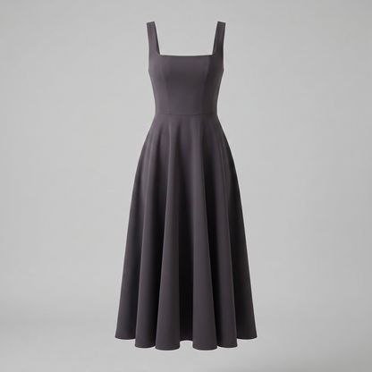 Women’s Elegant A-Line Maxi Summer Dress