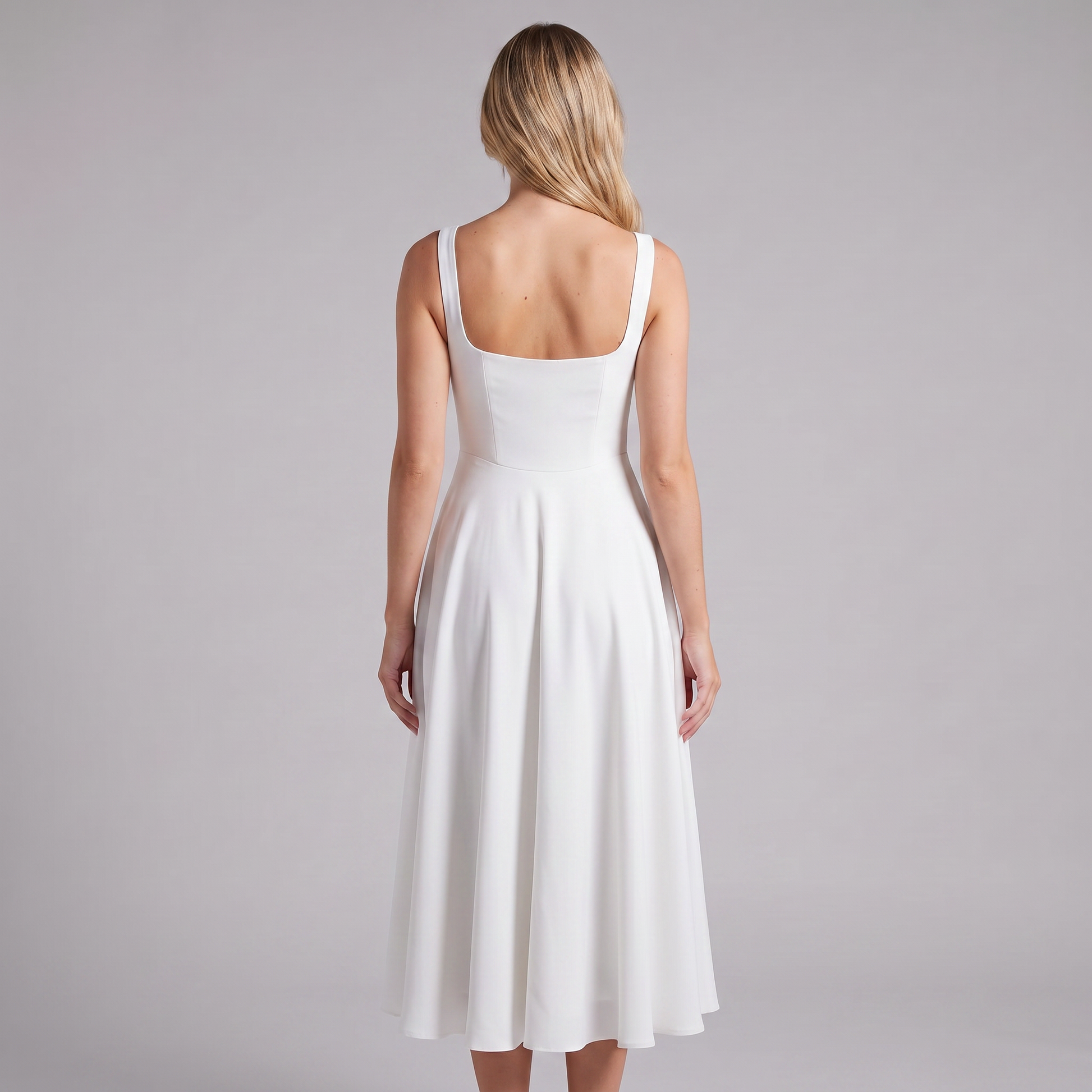 Women’s Elegant A-Line Maxi Summer Dress