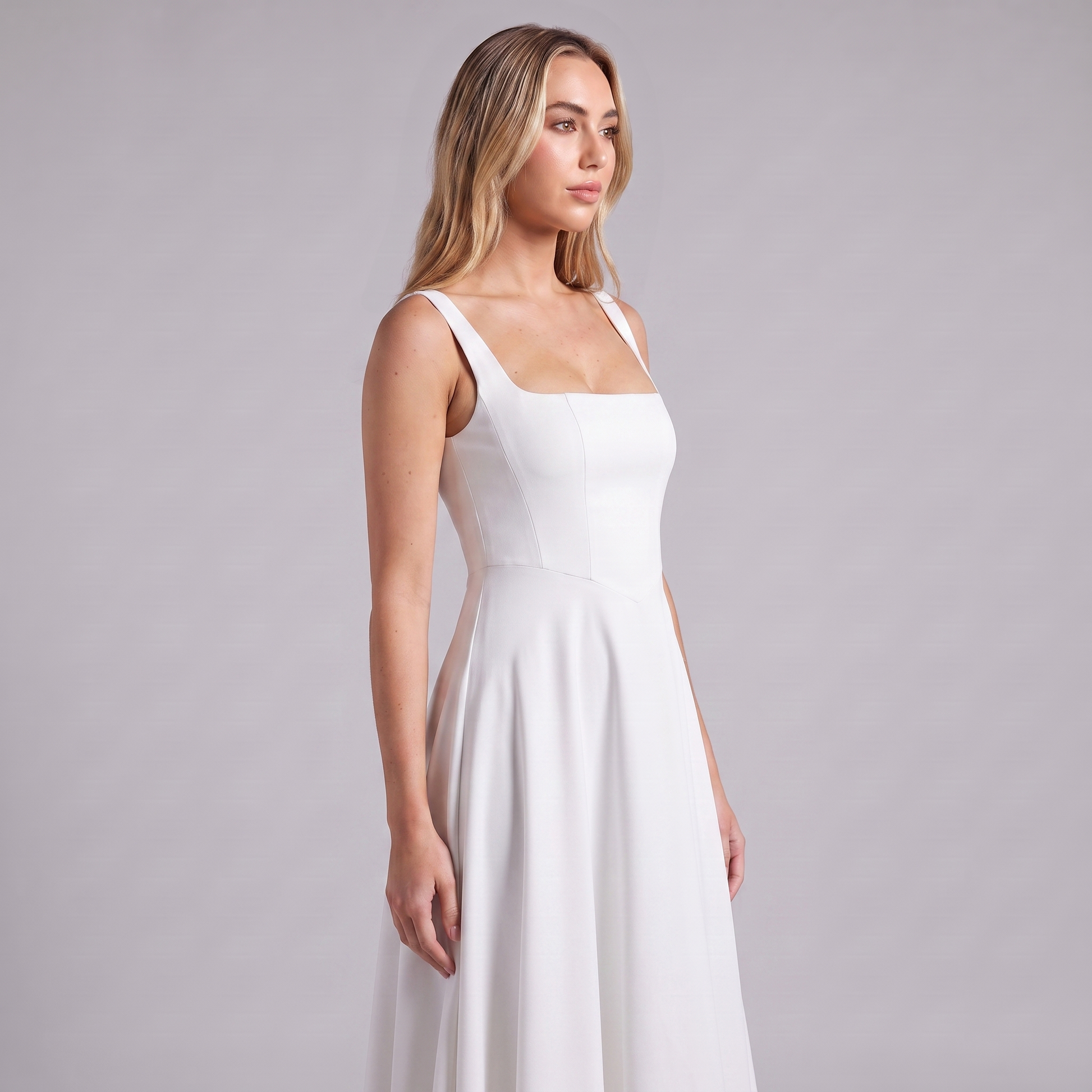 Women’s Elegant A-Line Maxi Summer Dress