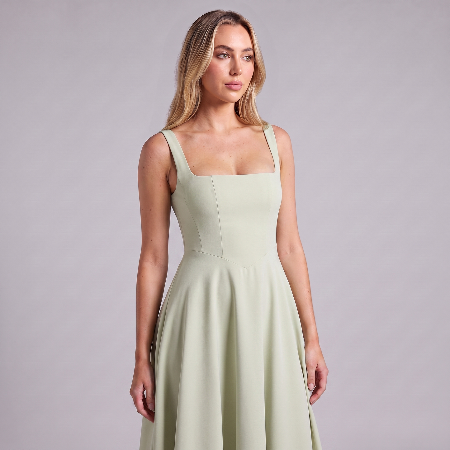 Women’s Elegant A-Line Maxi Summer Dress