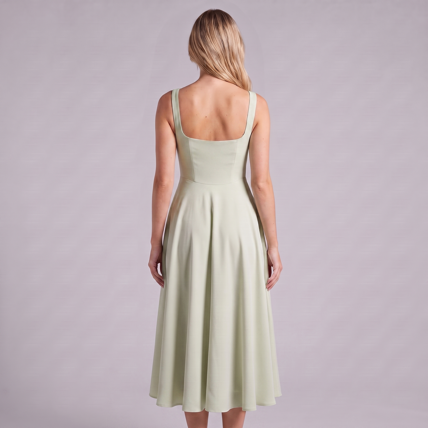Women’s Elegant A-Line Maxi Summer Dress