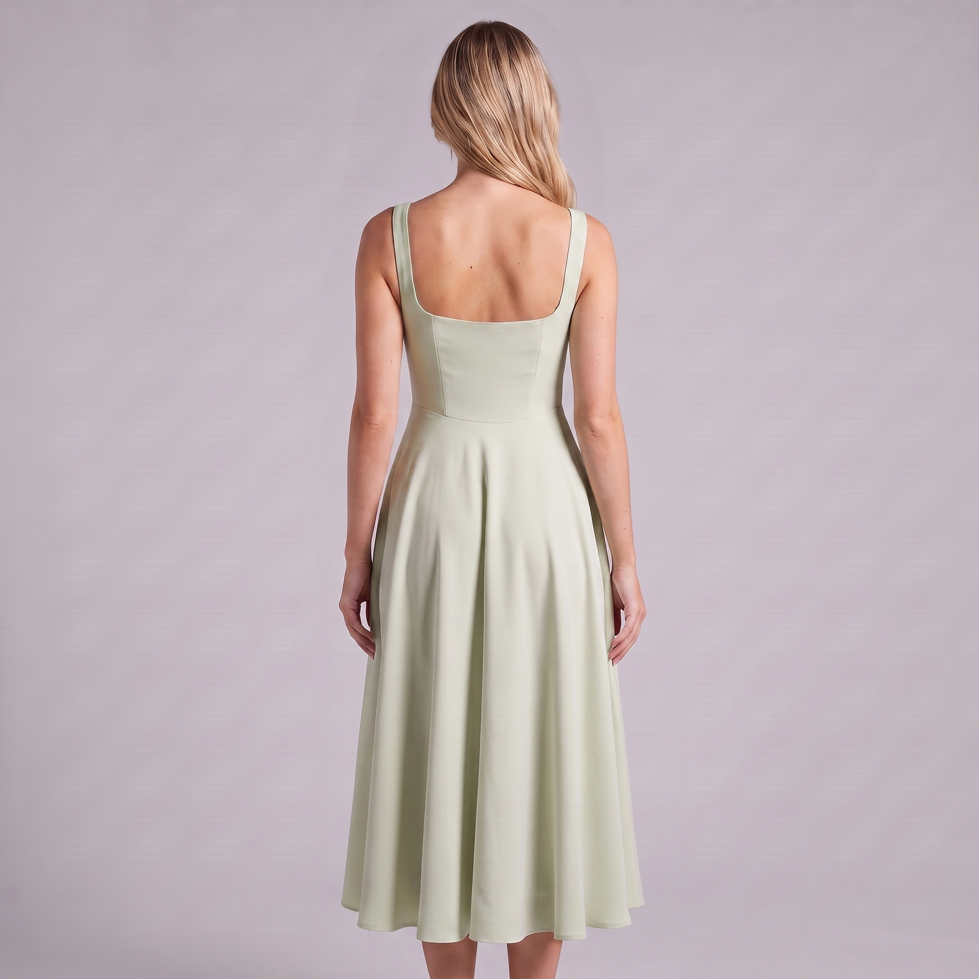 Women’s Elegant A-Line Maxi Summer Dress
