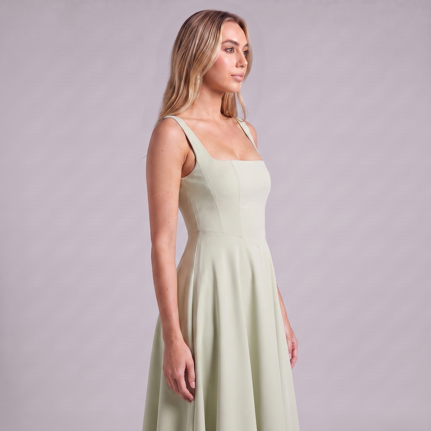 Women’s Elegant A-Line Maxi Summer Dress