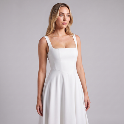 Women’s Elegant A-Line Maxi Summer Dress