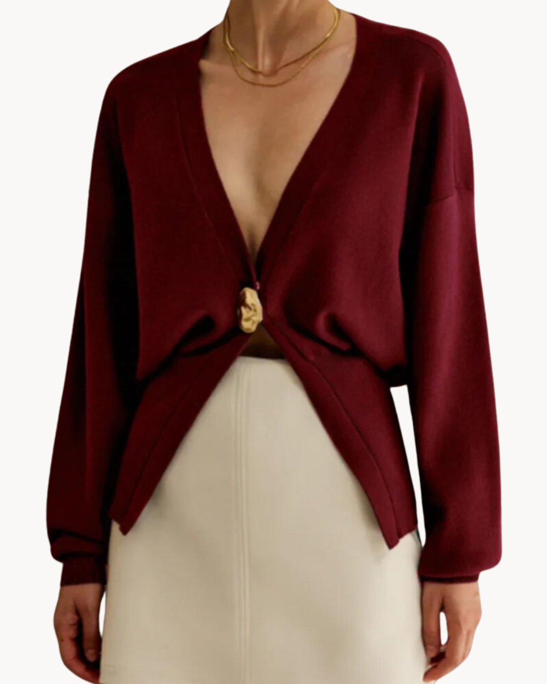 Women's Elegant Cardigan Sweater