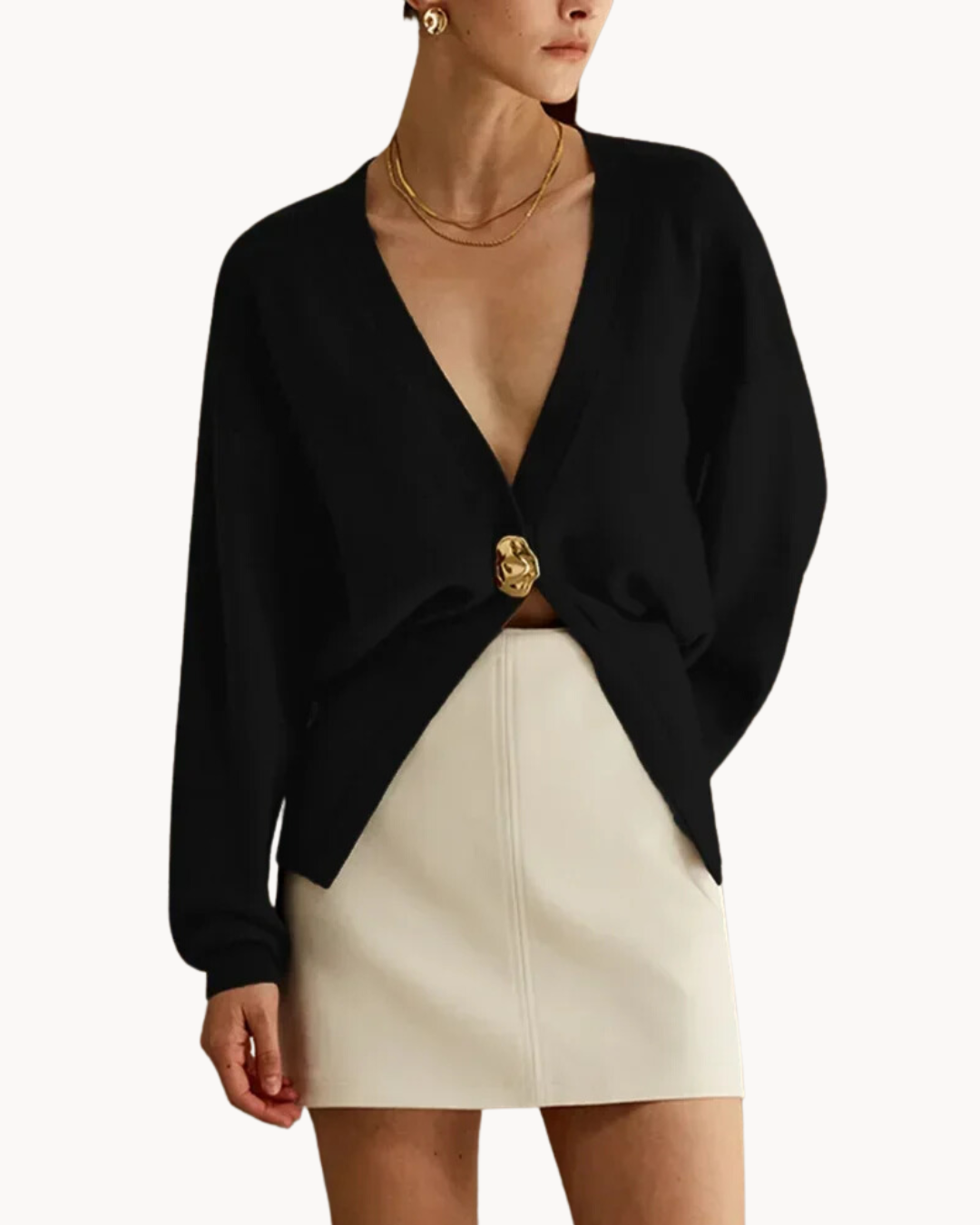 Women's Elegant Cardigan Sweater