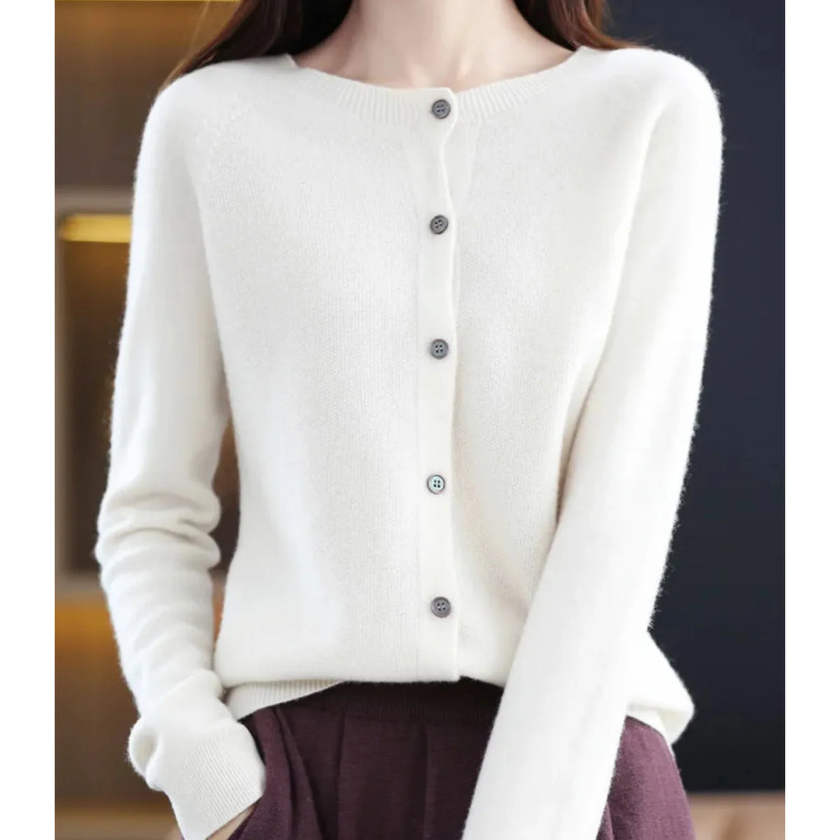 Women's Elegant Cardigan for Everyday Wear