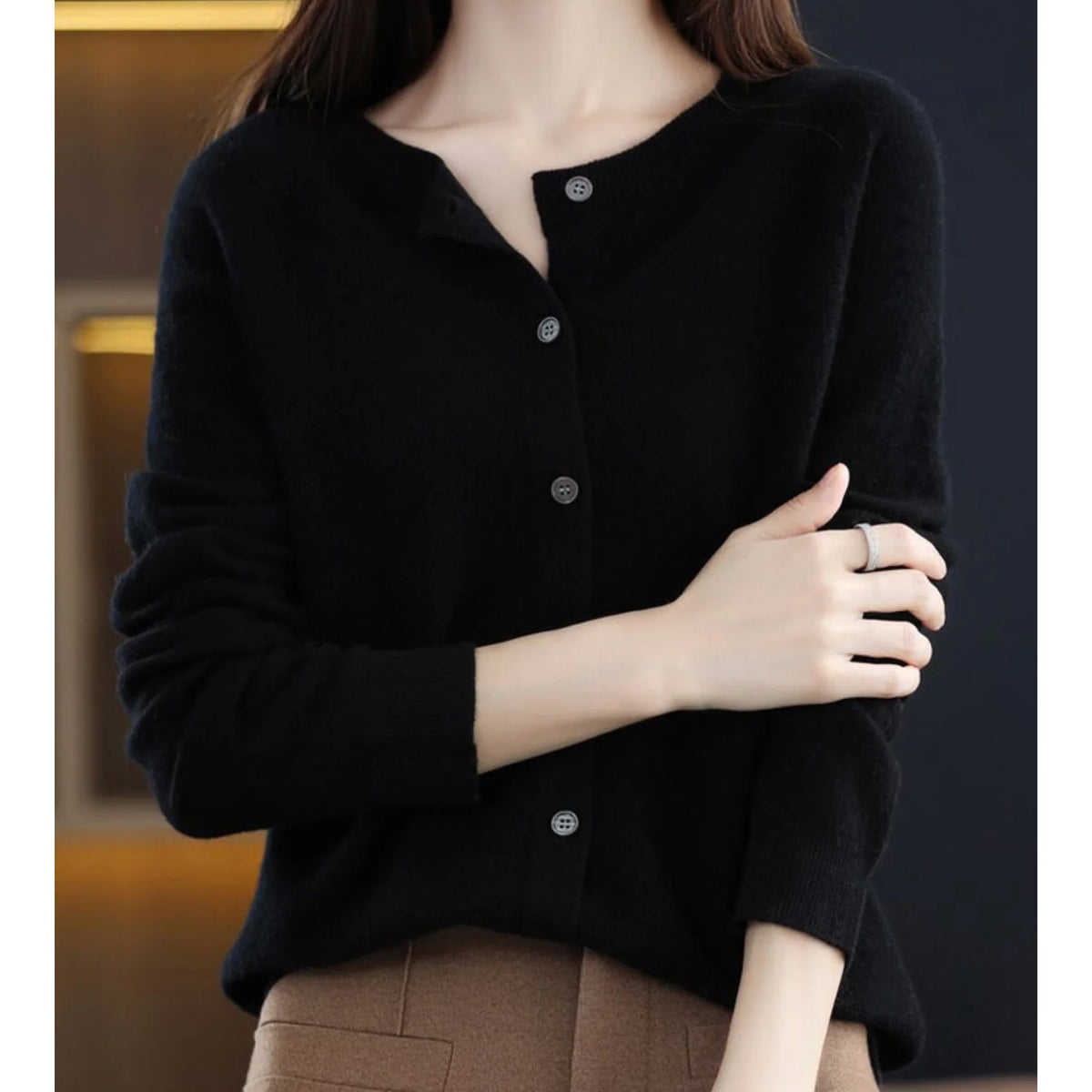 Women's Elegant Cardigan for Everyday Wear