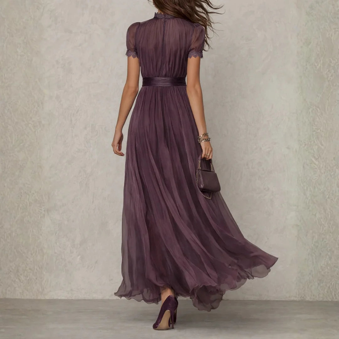 Women's Elegant Chiffon Maxi Dress