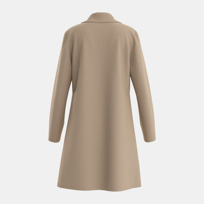 Women's Elegant Lapel Coat