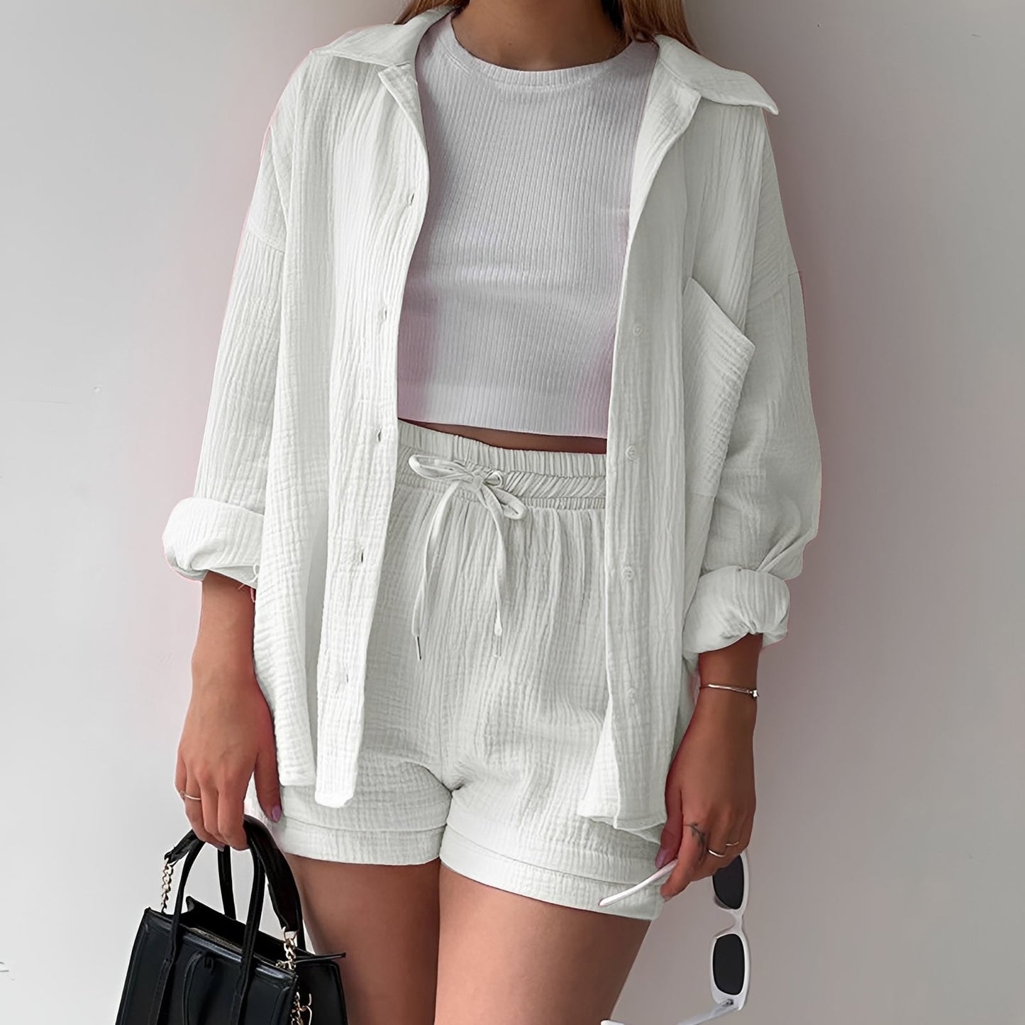 Women's Elegant Summer Two-Piece Set
