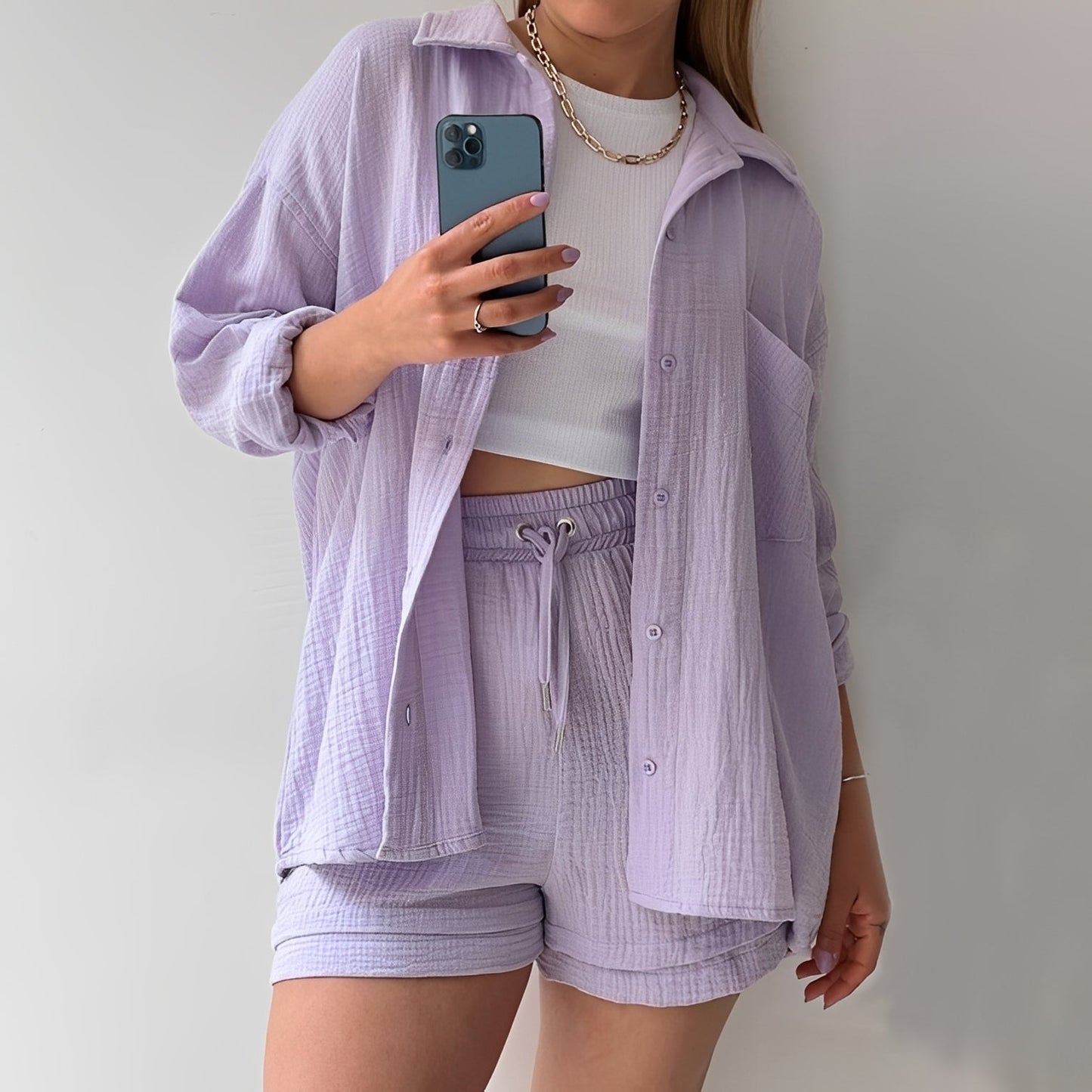 Women's Elegant Summer Two-Piece Set