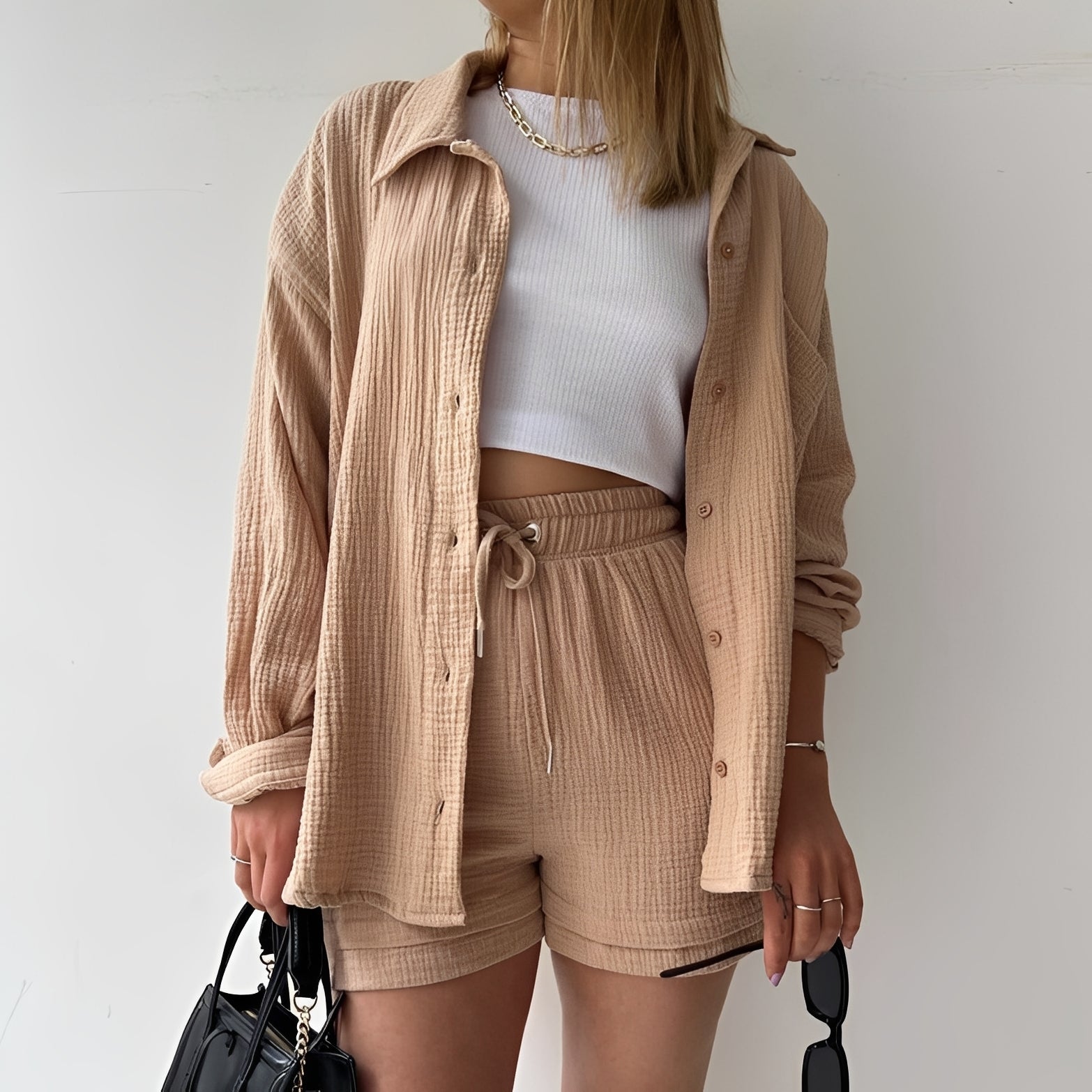 Women's Elegant Summer Two-Piece Set